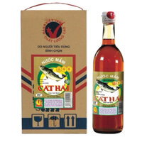 Hộp 4 chai/1 thùng mắm Cát Hải loại 650 ml