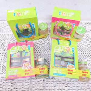Hộp 4 hũ nước yến cho trẻ em Green Bird Babi 72g