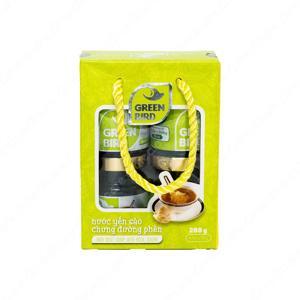 Hộp 4 hũ nước yến sào chưng đường phèn Green Bird 72g