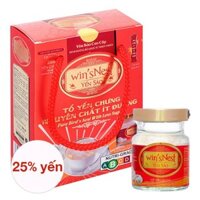 Hộp 4 hũ nước yến sào Win'sNest ít đường 70 ml (từ 3 tuổi)