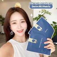 Hộp 4 Miếng Mặt Nạ Thạch Collagen Derm All Matrix Mặt Nạ Dưỡng Trắng Da Hàn Quốc  - 0023