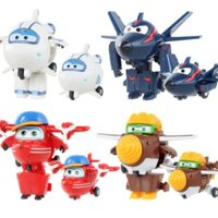 Hộp 4 nhân vật đội bay siêu đẳng Super wings