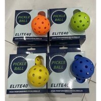 Hộp 4 Quả Bóng Pickleball Quả Bóng Pickleball 74mm 40 Lỗ, Quả Bóng Để Luyện Tập Bóng Pickleball