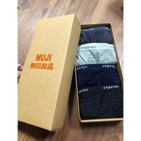 Hộp 4 quần sịp nam chéo thông hơi  - XL