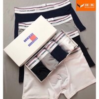 Hộp 4 Sịp Đùi Boxer, Quần Lót Boxer Nam Cotton Cao Cấp