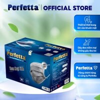 Hộp / 40 Cái Khẩu trang 4 lớp than hoạt tính Perfetta Carbon khử mùi đóng gói riêng từng cái