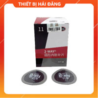 Hộp 40 miếng vá săm lốp ô tô, xe máy Tech 11 (Tròn, 45mm)