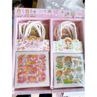 hộp 40 tập dán sticker nhựa víp hình túi xách . túi 3 tờ