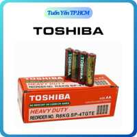 Hộp 40 viên pin tiểu AA Toshiba màu Cam R6KG Siêu Rẻ Thay Đồ Chơi Heavy Duty 1.5V - Hàng chính hãng