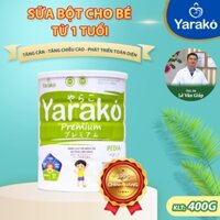 [HỘP 400G] Sữa Tăng Cân Cho Bé YARAKO PREMIUM PEDIA Dành Cho Trẻ Biếng Ăn Và Tăng Cân Nặng