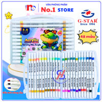Hộp 48 Bút Lông Màu Acrylic Todo Suyo AP-789, Màu Tươi Sáng, Ống Mực Lớn - Viết, Vẽ Lên Mọi Bề Mặt - VPP No.1