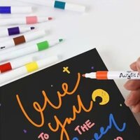 Hộp 48 bút màu Acrylic Marker, bộ bút dạ cao cấp không thấm nước vẽ lên mọi bề mặt không lem