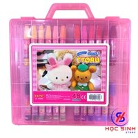 Hộp 48 Cây Bút Sáp Dầu TTORU 48 màu D.A P&T Hàn Quốc - Học Sinh Store