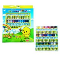 Hộp 48 Màu Sáp Con Gà Hàn Quốc D.A P&T