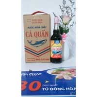 [Hộp 4chai 500ML]Nước mắm chắt Cá Quẩn - Cát Hải