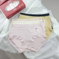 Hộp 5 Chiếc Quần Lót Nữ Hạn Chế Hằn, Dính Khe Tạo Cảm Giác Thoải Mái và Khử Mùi, Khử Khuẩn