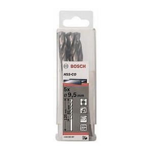 Hộp 5 mũi khoan Inox HSS-Co 9.5mm BOSCH 2608585897