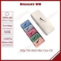 Hộp 5 Tất Khử Mùi- Tất Nam Nữ Cổ Cao