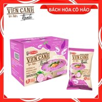 HỘP 5 VIÊN CANH ĂN LIỀN HƯƠNG VỊ KHOAI MỠ NẤU TÔM PURPLE YAM COOKED WITH SHRIMP FLAVOUR INSTANT SOUP KANLI ACECOOK