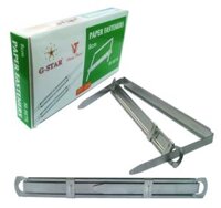 Hộp 50 Bộ Nẹp Giấy Kim Loại Hiệu G-Star PF09