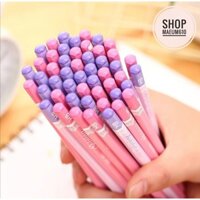 Hộp 50 chiếc bút chì gỗ HB siêu rẻ chính hãng màu pastel ShopMaeum610