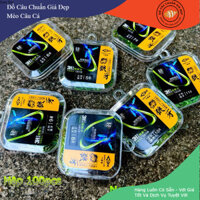 (Hộp 50 Lưỡi) Lưỡi Câu Cá Không Ngạnh Nanh Sói Xanh Siêu Cường - Hàng Cao Cấp