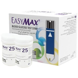 Hộp 50 que thử đường huyết máy EasyMax