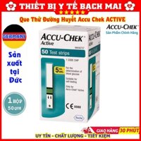 [Hộp 50] Que Thử Đường Huyết Accu Chek ACTIVE