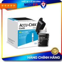 Hộp 50 que thử đường huyết Accu-Chek Guide chính hãng Roche, có tem nhập khẩu và nhãn phụ Tiếng Việt