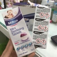 Hộp 50 viên tiệt trùng Milton Anh chính hãng