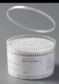 Hộp 500 cây tăm bông ráy tai Cotton Swabs