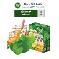 Hộp 50gr Bột Rau má Mật ong ONELIFE