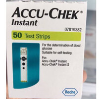 Hộp 50Que Thử Đường Huyết Accucheck Instant,Roche Mỹ