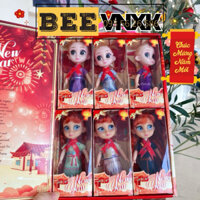 Hộp 6 búp bê Disney phiên bản Happy New Year - Đồ chơi BEE VNXK