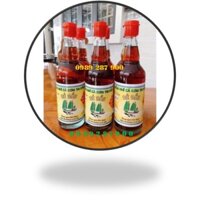 Hộp 6 chai thuy tinh 500ml Nước mắn cá cơm Bé Bầu