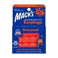 Hộp 6 Đôi Nút Bịt Tai Soft Moldable Silicone Putty Earplugs Junior #10