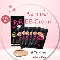 Hộp 6 gói Kem nền BB Cream The Rucy I Am Soda Màu Tự nhiên SPF35 (6x10ml)