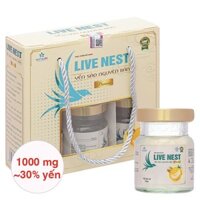 Hộp 6 hũ nước yến sào Natulife Live Nest Premium 70 ml (từ 3 tuổi)