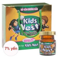Hộp 6 hũ nước yến sào Sài Gòn Anpha vị táo 70 ml (từ 1 tuổi)