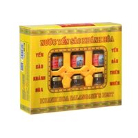 Hộp 6 hũ nước Yến Sào Sanest Khánh Hòa 70ml