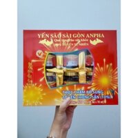 Hộp 6 hũ tổ yến chưng sẵn Sài gòn Anpha 70ml / hũ