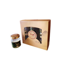 Hộp 6 hũ  yến chưng đường phèn 18% sợi yến