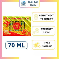 Hộp 6 hũ Yến Sào chưng đường phèn 15% yến One a day 70ml yến đảo Nha Trang