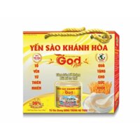 Hộp 6 hủ Yến sào Khánh hoà Đông trùng hạ thảo 36% yến chưng tự nhiên