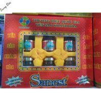 HỘP 6 HŨ YẾN SÀO KHÁNH HÒA SANEST KHÔNG ĐƯỜNG 70ML