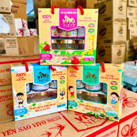 HỘP 6 HỦ YẾN SÀO THIÊN NHIÊN VIVO TRẺ EM - 70ML/ HỦ