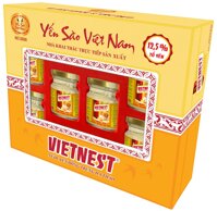 Hộp 6 lọ nước yến cao cấp Đông Trùng Hạ Thảo Vietnest