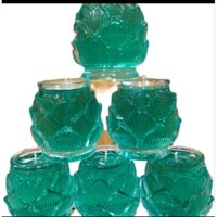 Hộp 6 ly đèn cầy sen trung 150ml