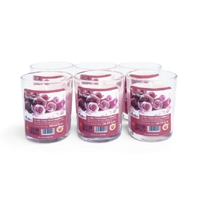 Hộp 6 ly nến thơm votives Miss Candle FtraMart NQM0413
