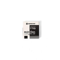 Hộp 6 ống mực Hồng Hà 3,4mm dùng cho bút máy 2276 - (3481)